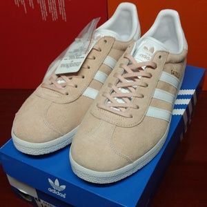 Adidas Originals Gazelle Vapor Pink White Gold
